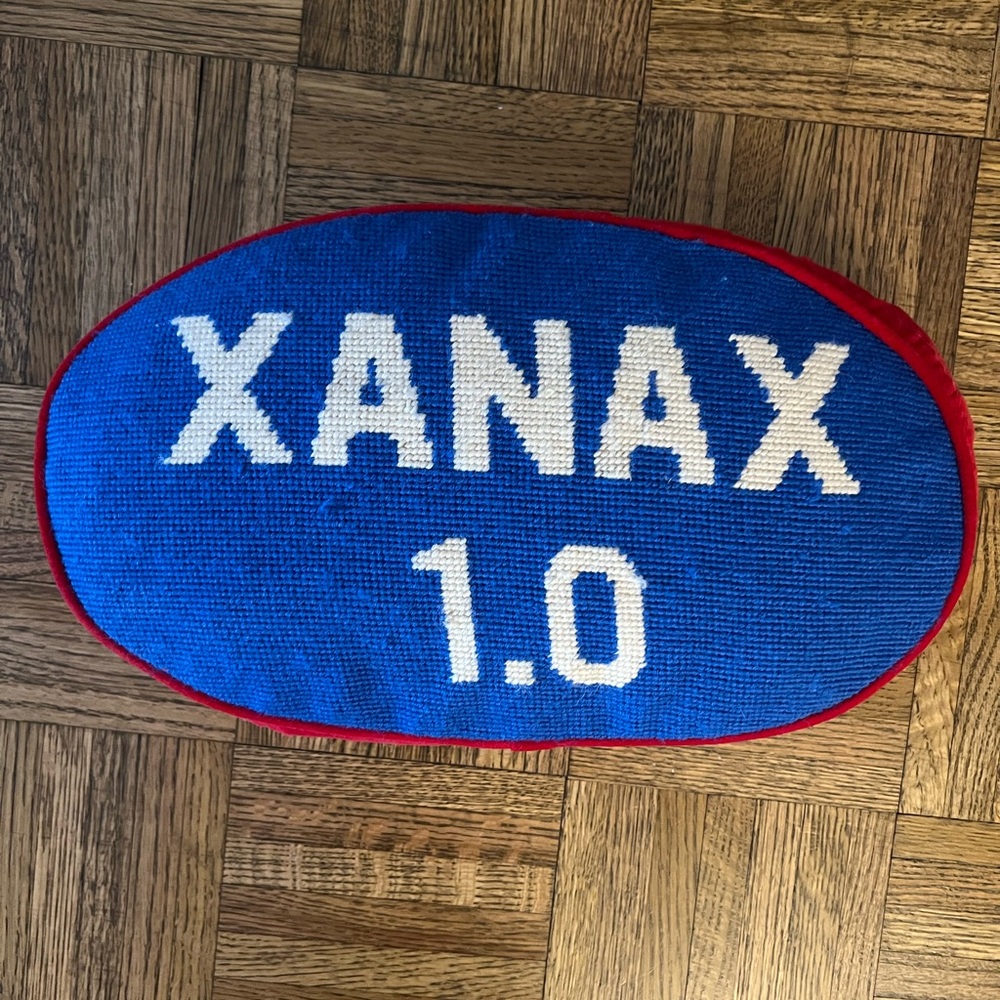 PRESCRIPTION XANAX PILLOW